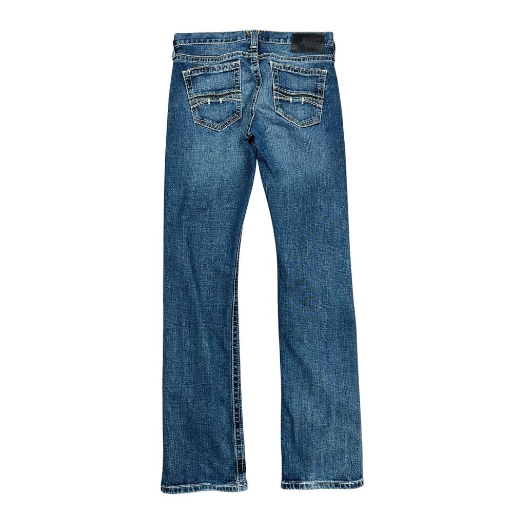 Ariat M7 Rocker Stretch Coltrane Stackable Straight Leg Jean Silverton - 30x34 - Picture 2 of 12